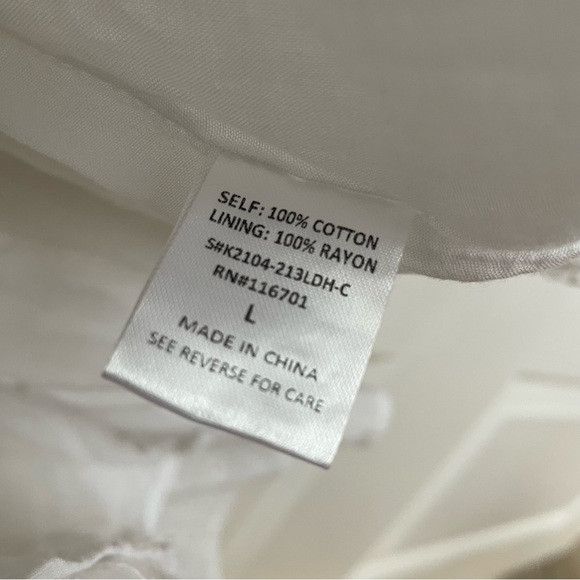 Karlie Eyelet Mini Dress White - Picture 4 of 10